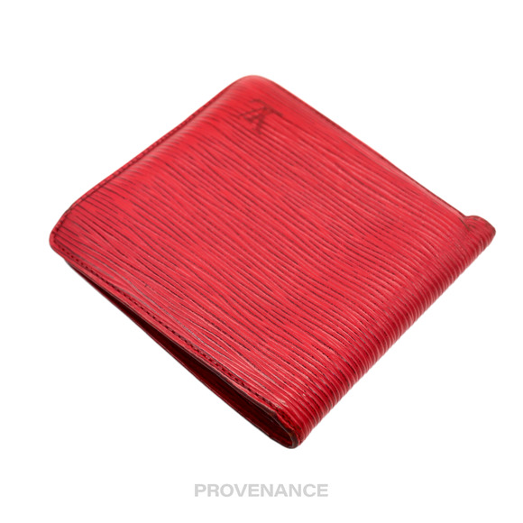 🔴 Louis Vuitton Marco Wallet - Red Epi Leather - Picture 3 of 9